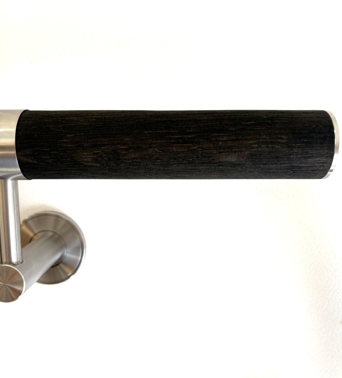 Contemporary Oak Handrail Kit – Black & Grey Finishes (42.4mm Diameter)