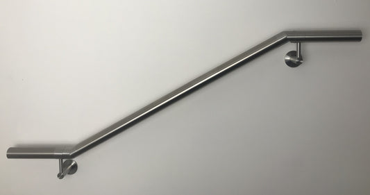 Adjustable stainless steel handrail