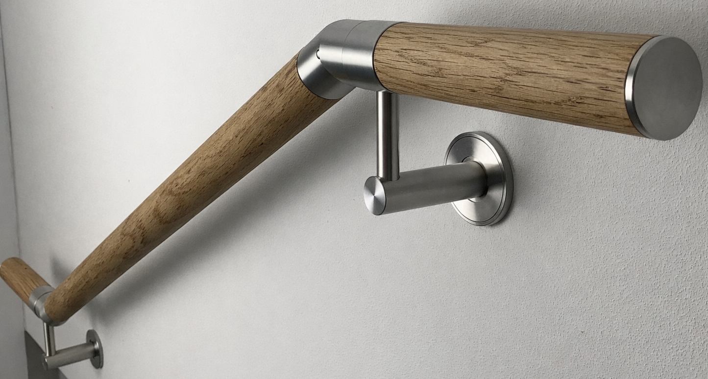 Stair & Landing Oak Handrail Kit