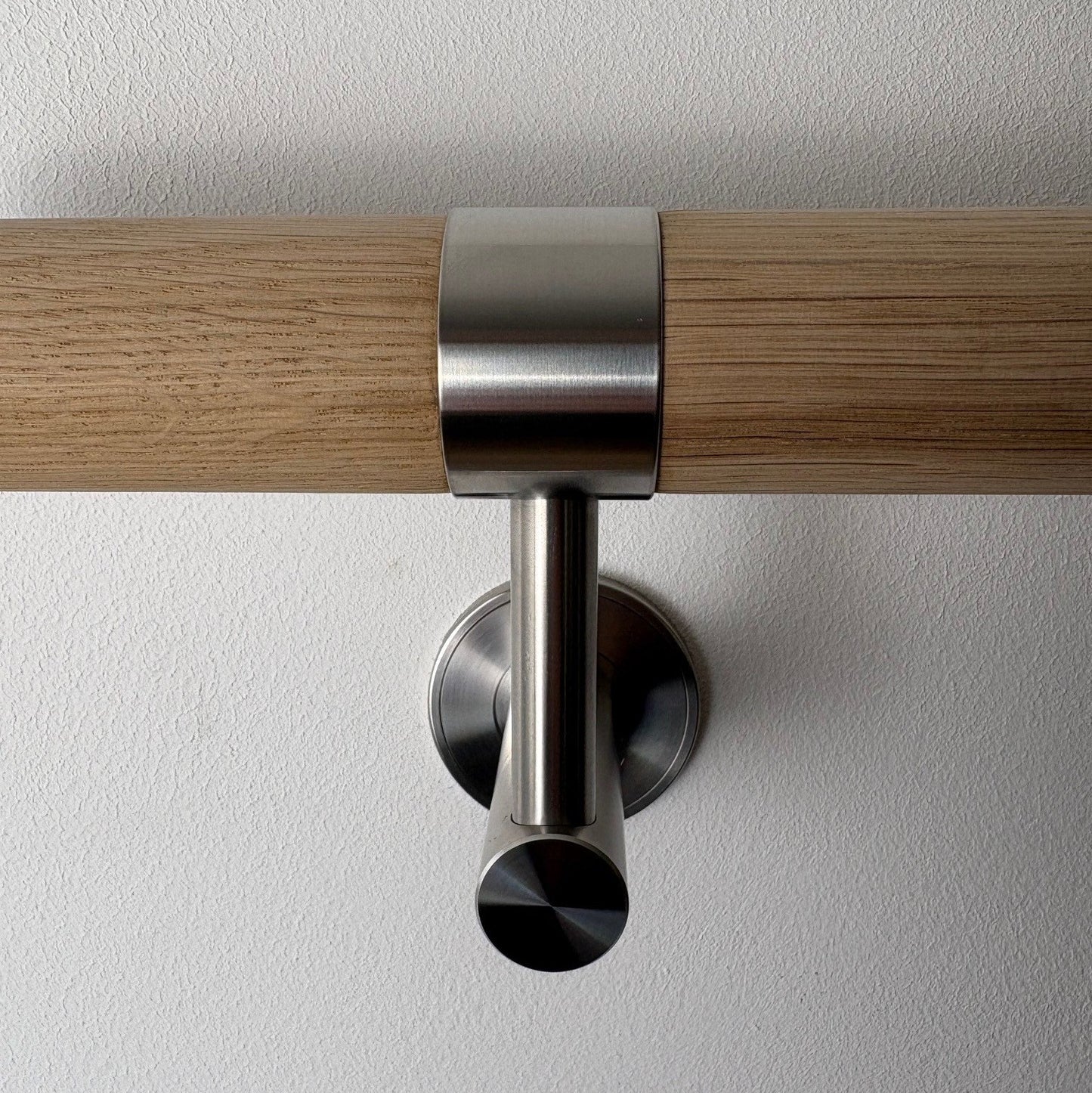Premium Contemporary Oak Wall Handrail Kit