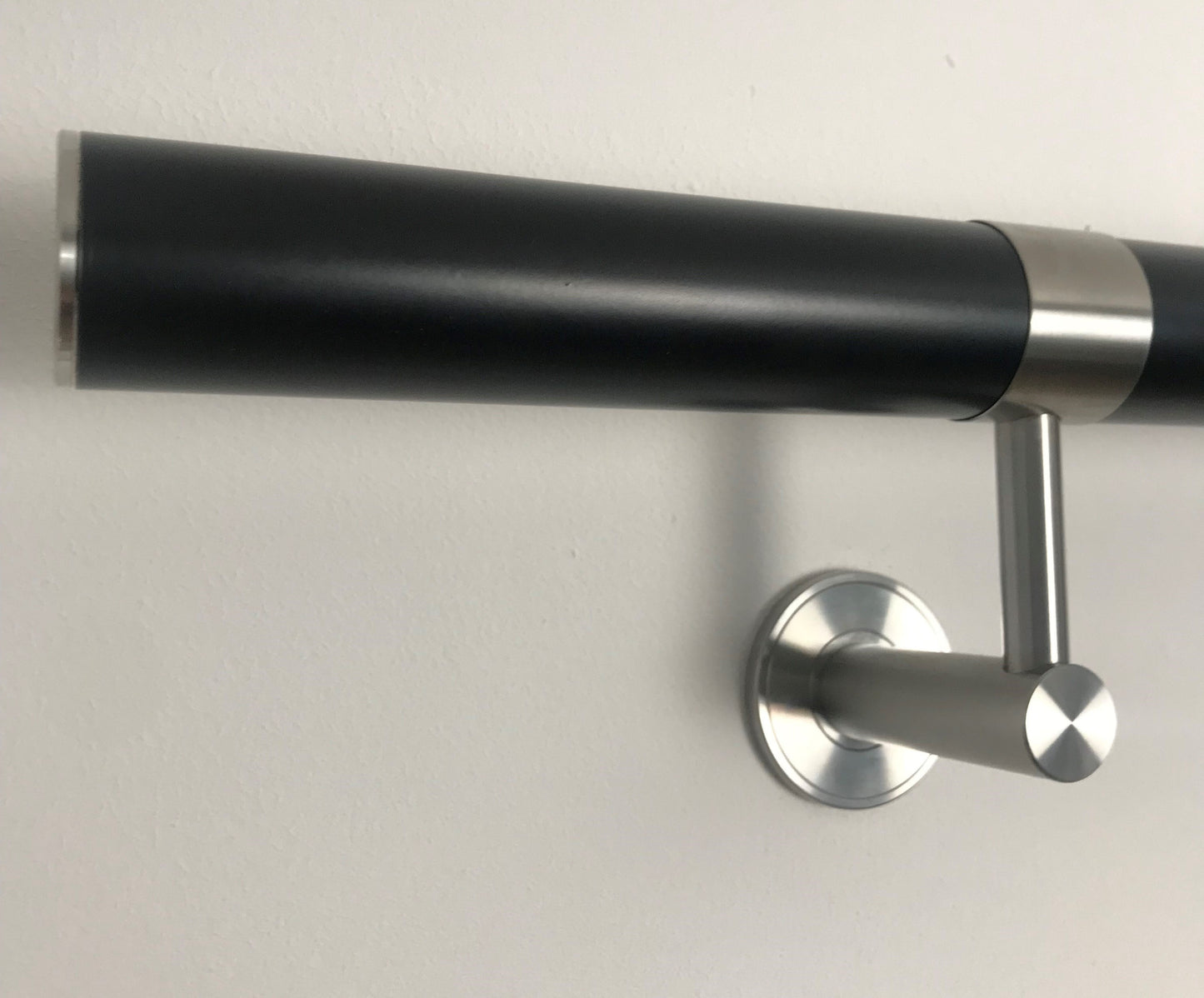 black handrail, easy to install