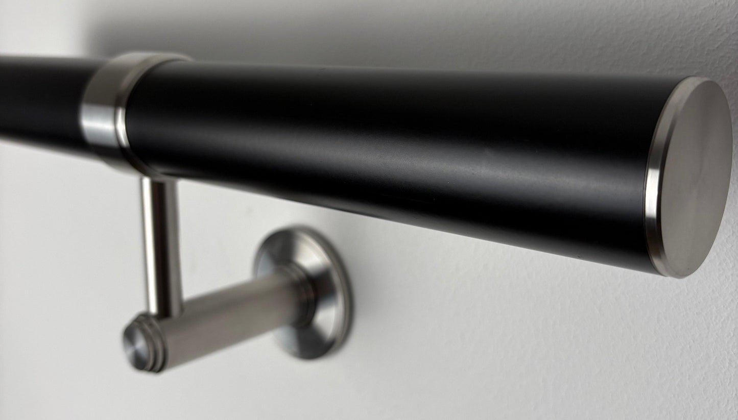 Premium Heritage Stainless Steel Wall Handrail Kit