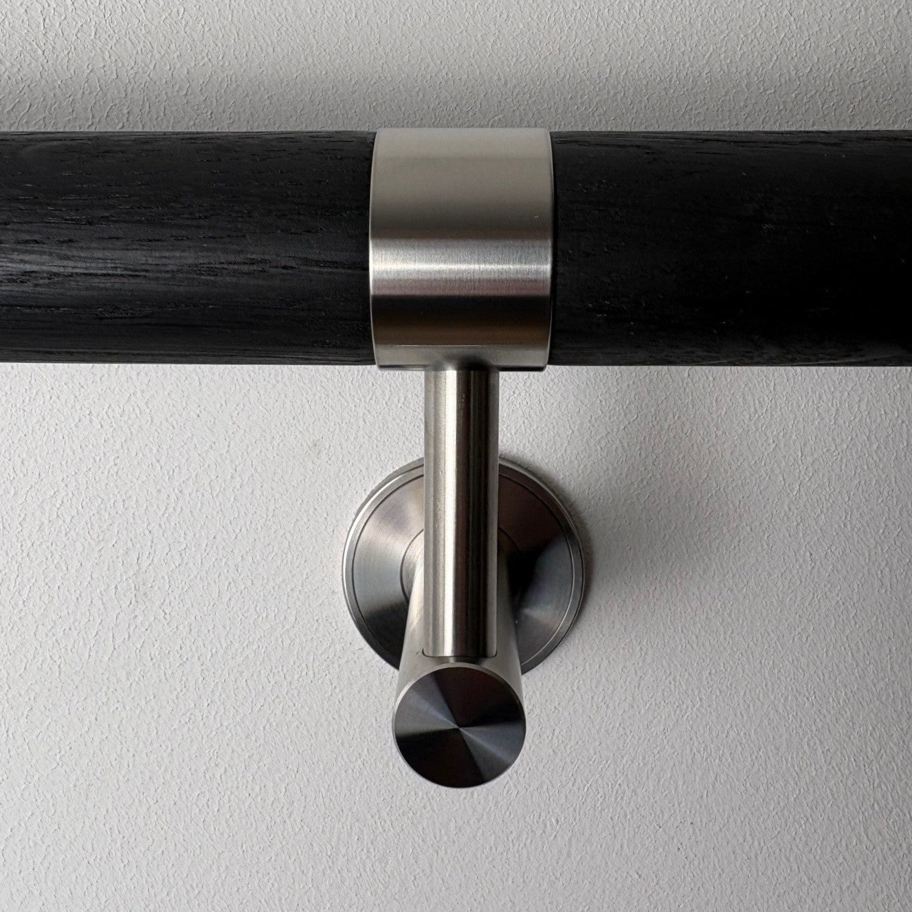 Premium Contemporary Oak Wall Handrail Kit