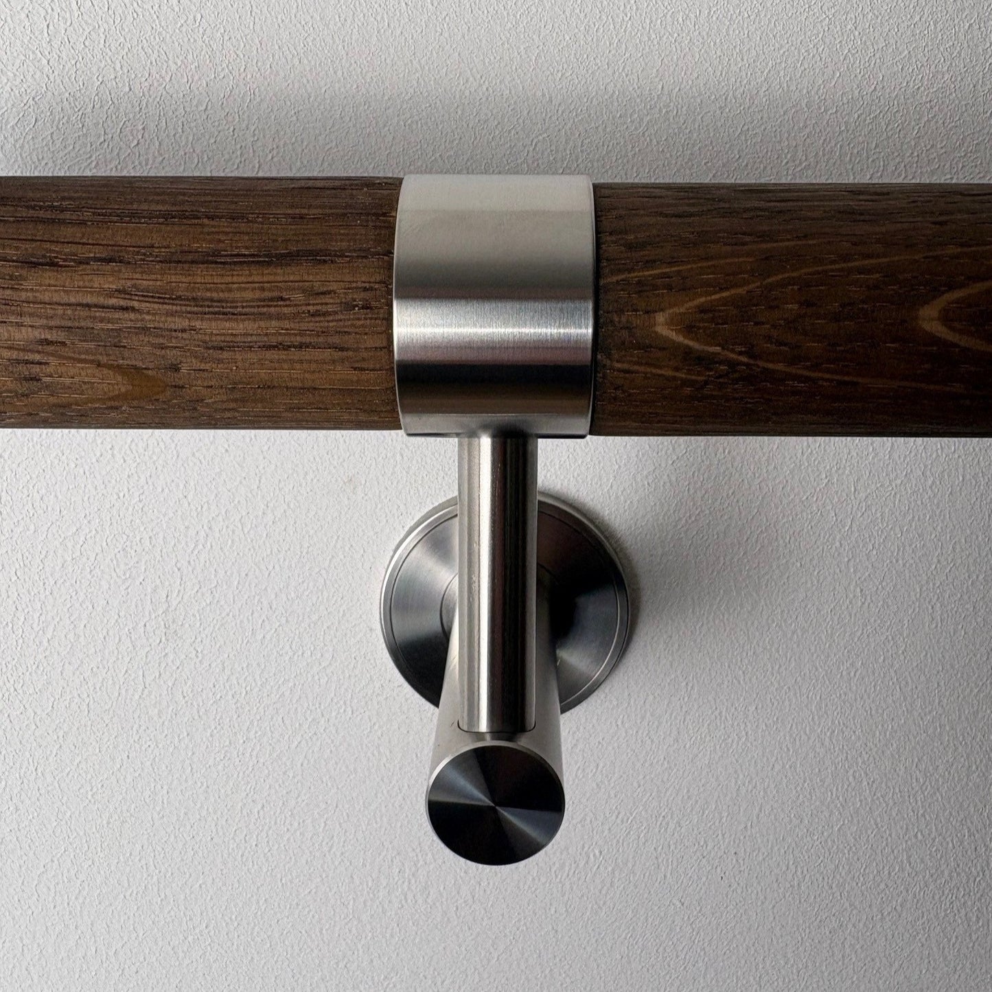 Premium Contemporary Oak Wall Handrail Kit