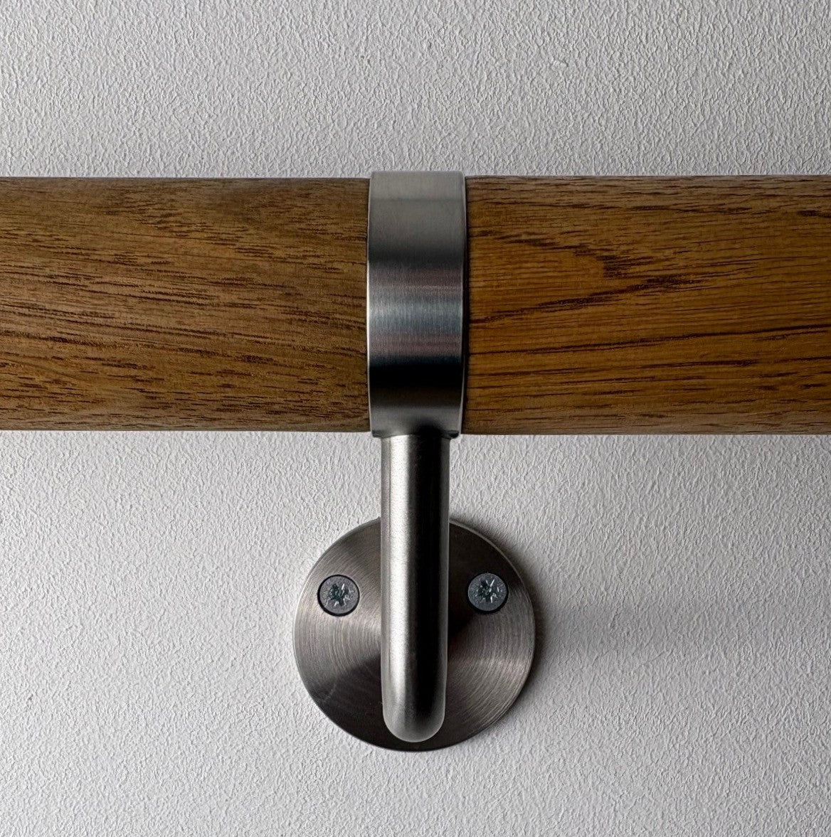 Slimline Oak Wall Handrail Kit