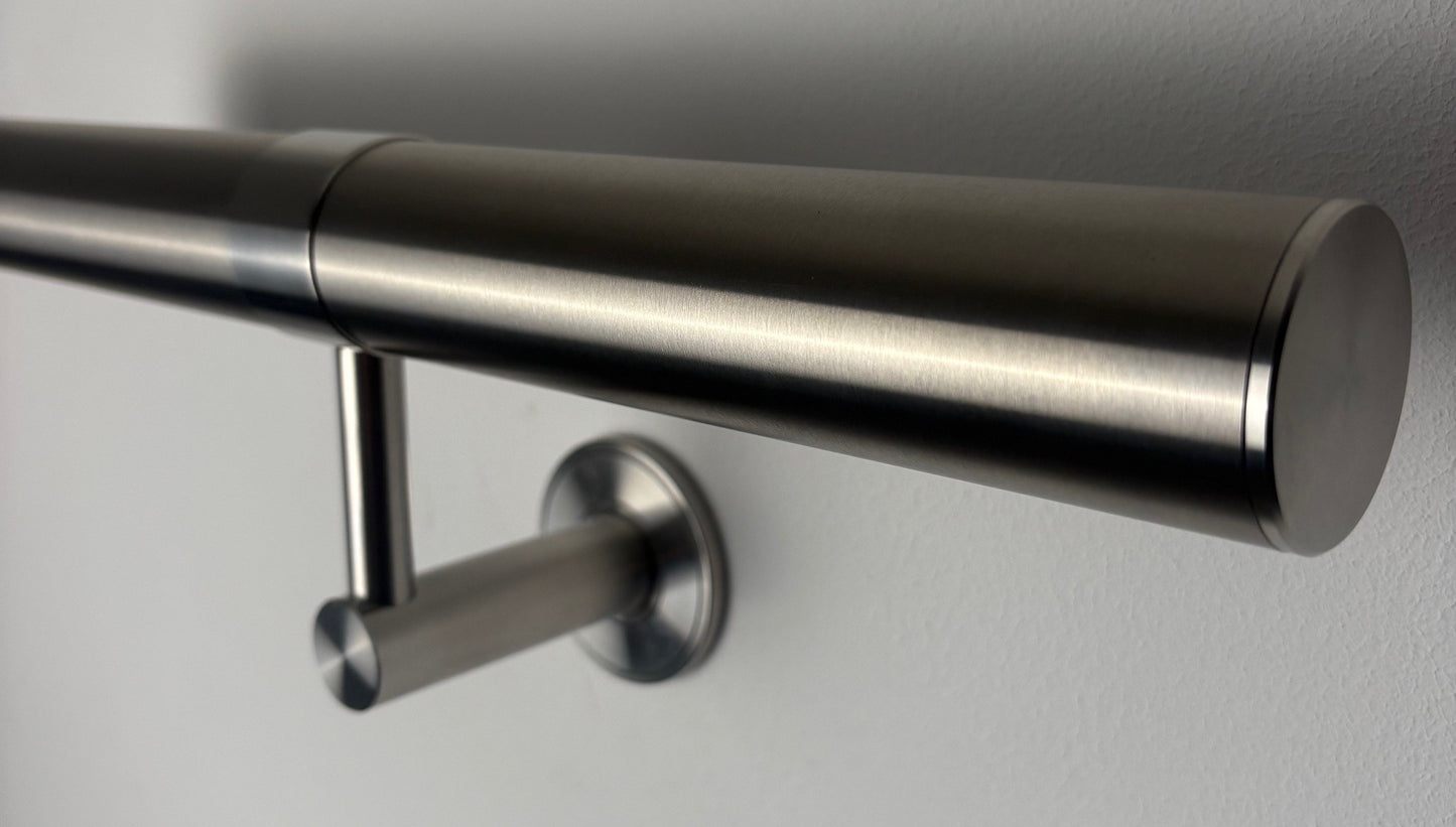 Premium Contemporary Stainless Steel Wall Handrail Kit