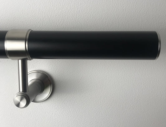 Modern Heritage - Black Stainless Steel Modular Handrail kits